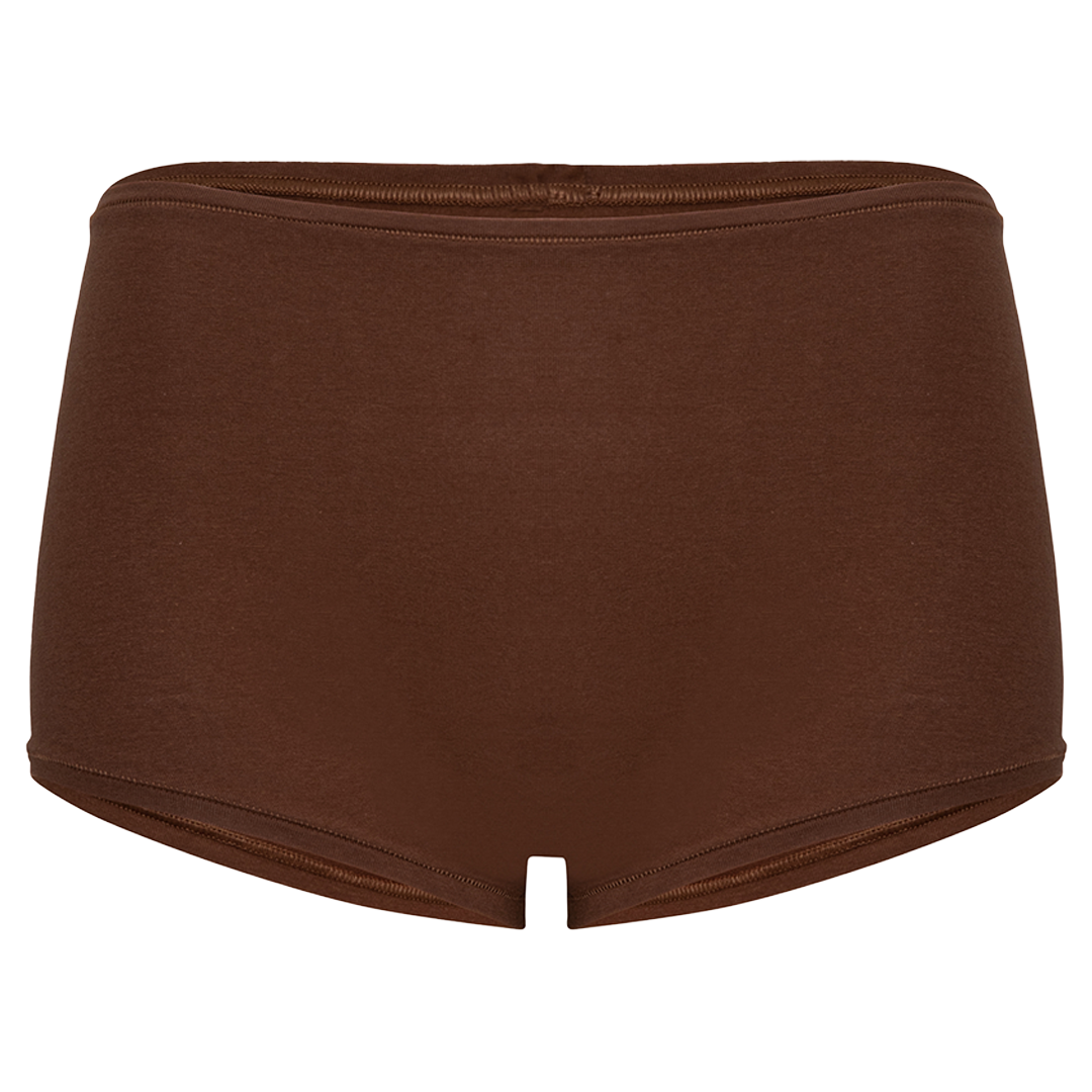 Cotton Stretch Boy Shorts -