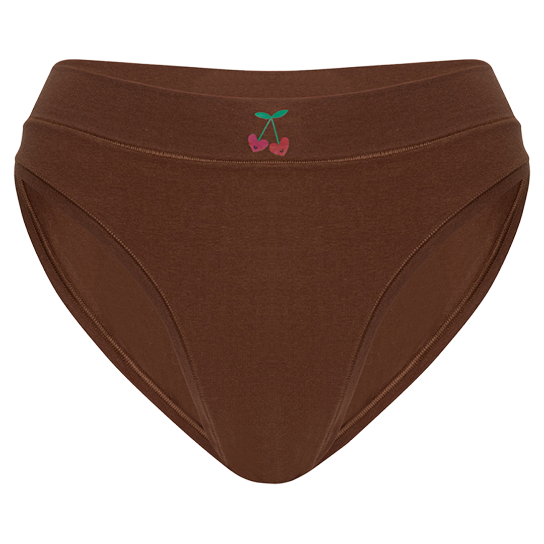 Cotton Stretch Cheeky Brief -