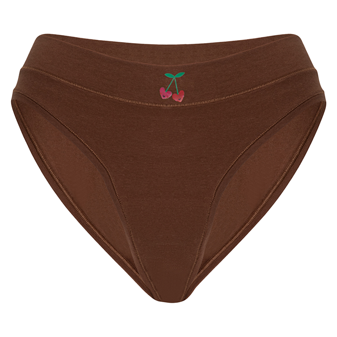 Cotton Stretch Cheeky Brief -