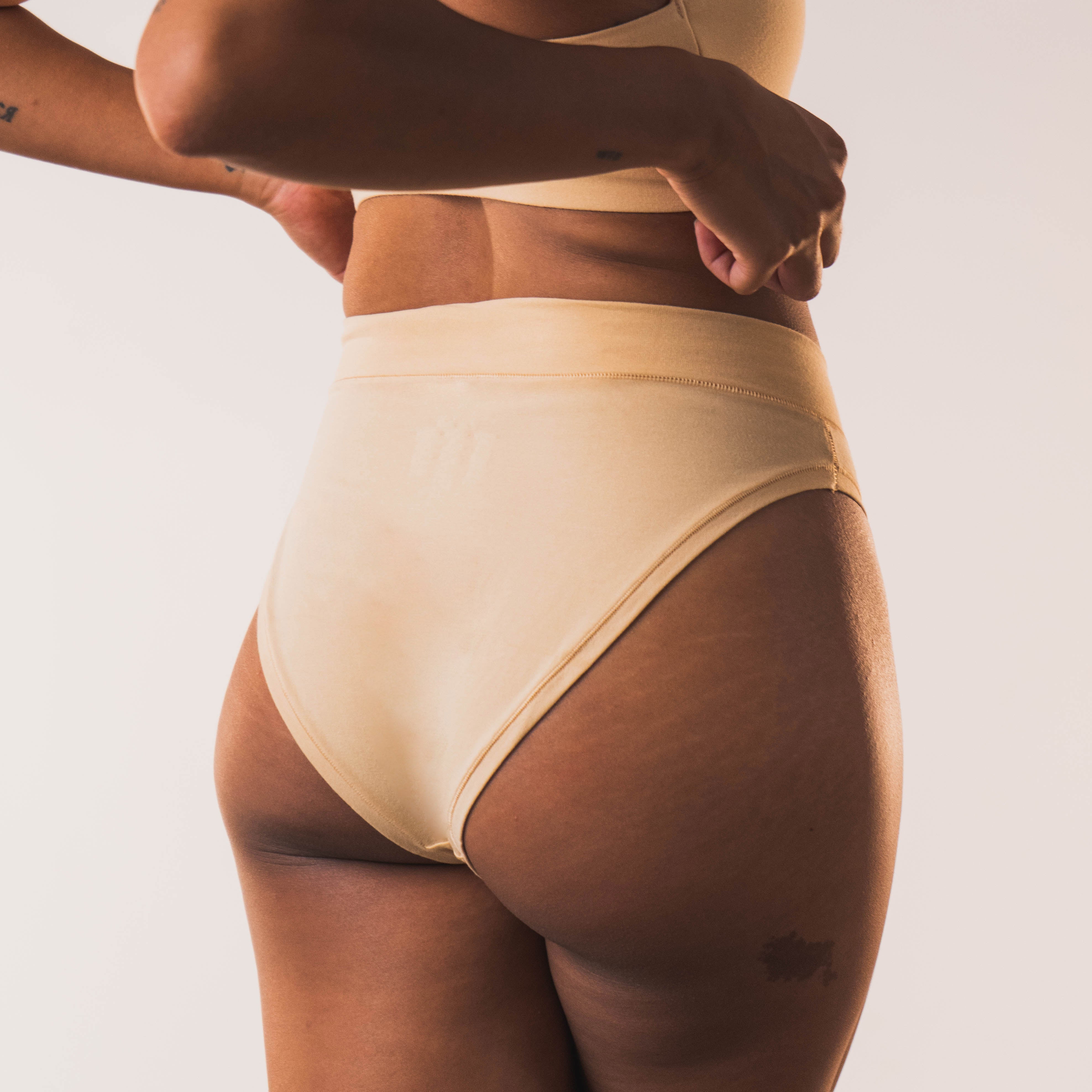Cotton Stretch Cheeky Brief -