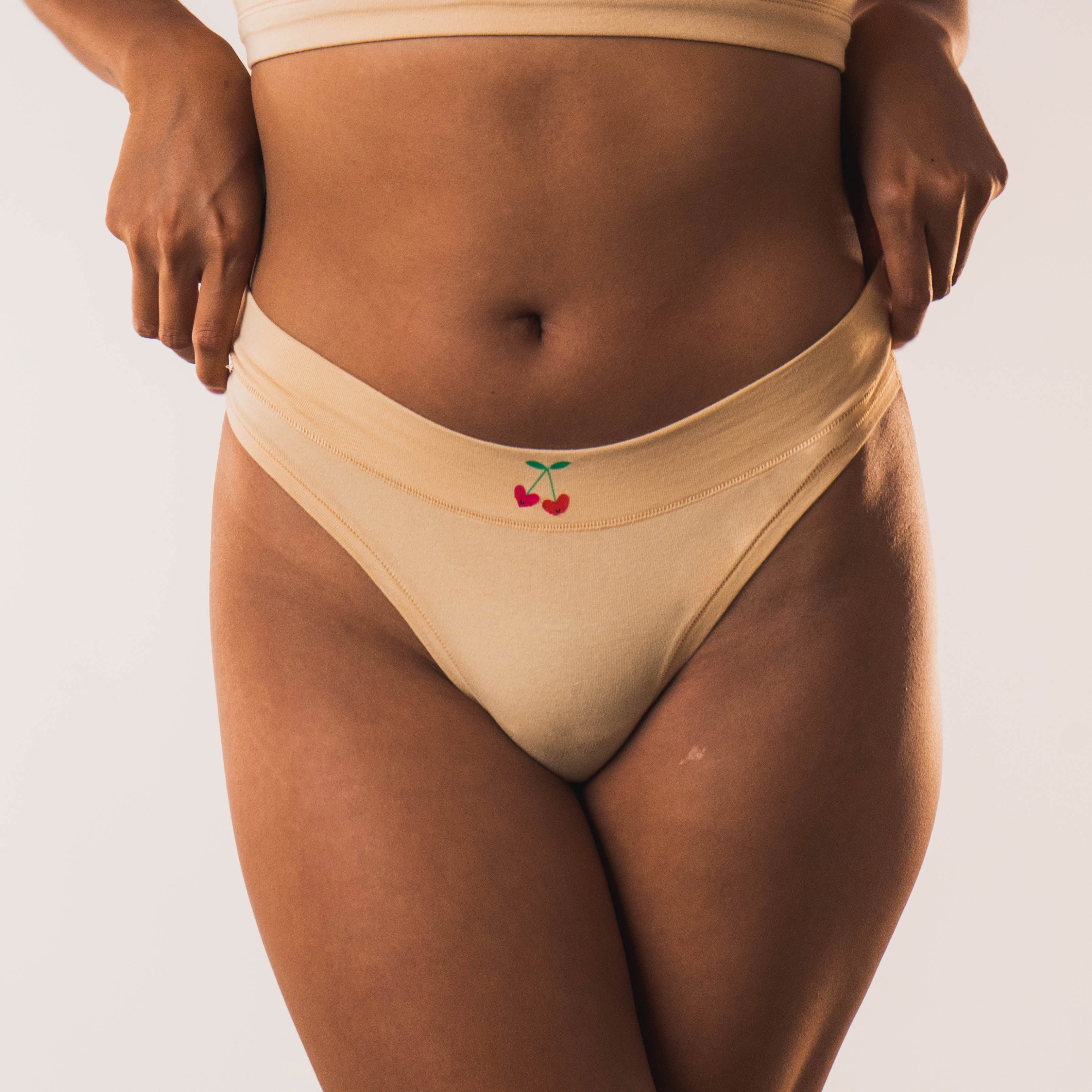 Cotton Stretch Cheeky Brief -