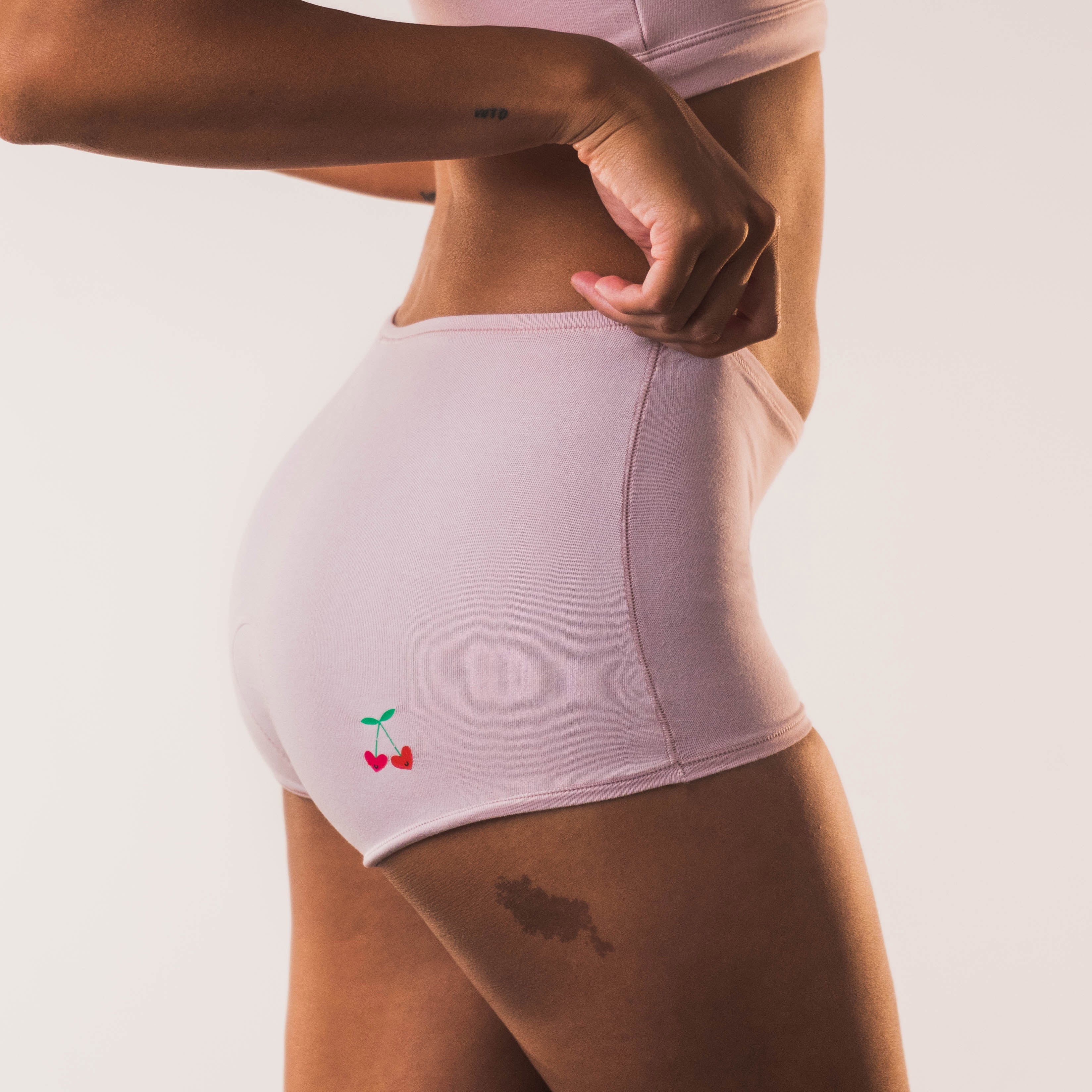 Cotton Stretch Boy Shorts -