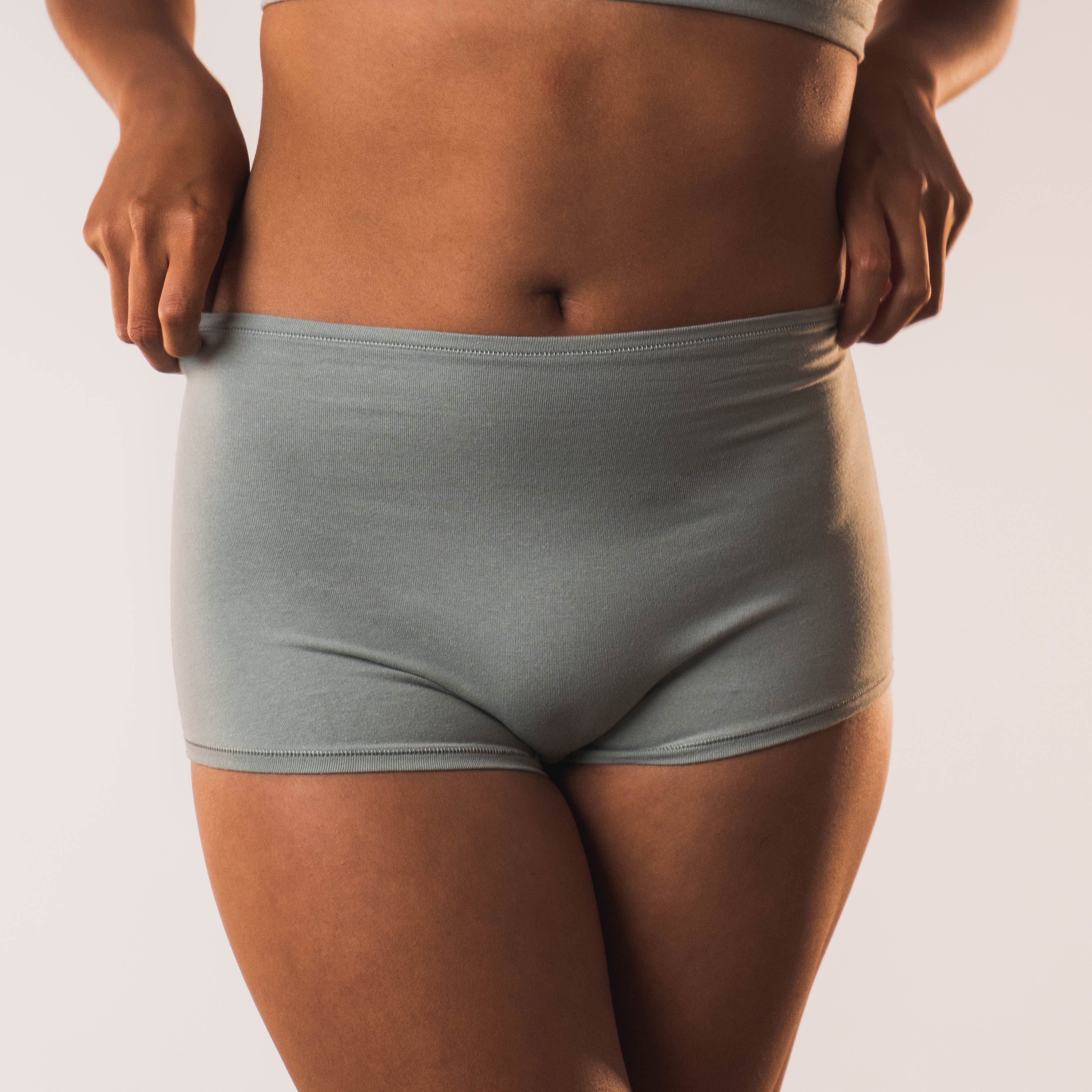 Cotton Stretch Boy Shorts -