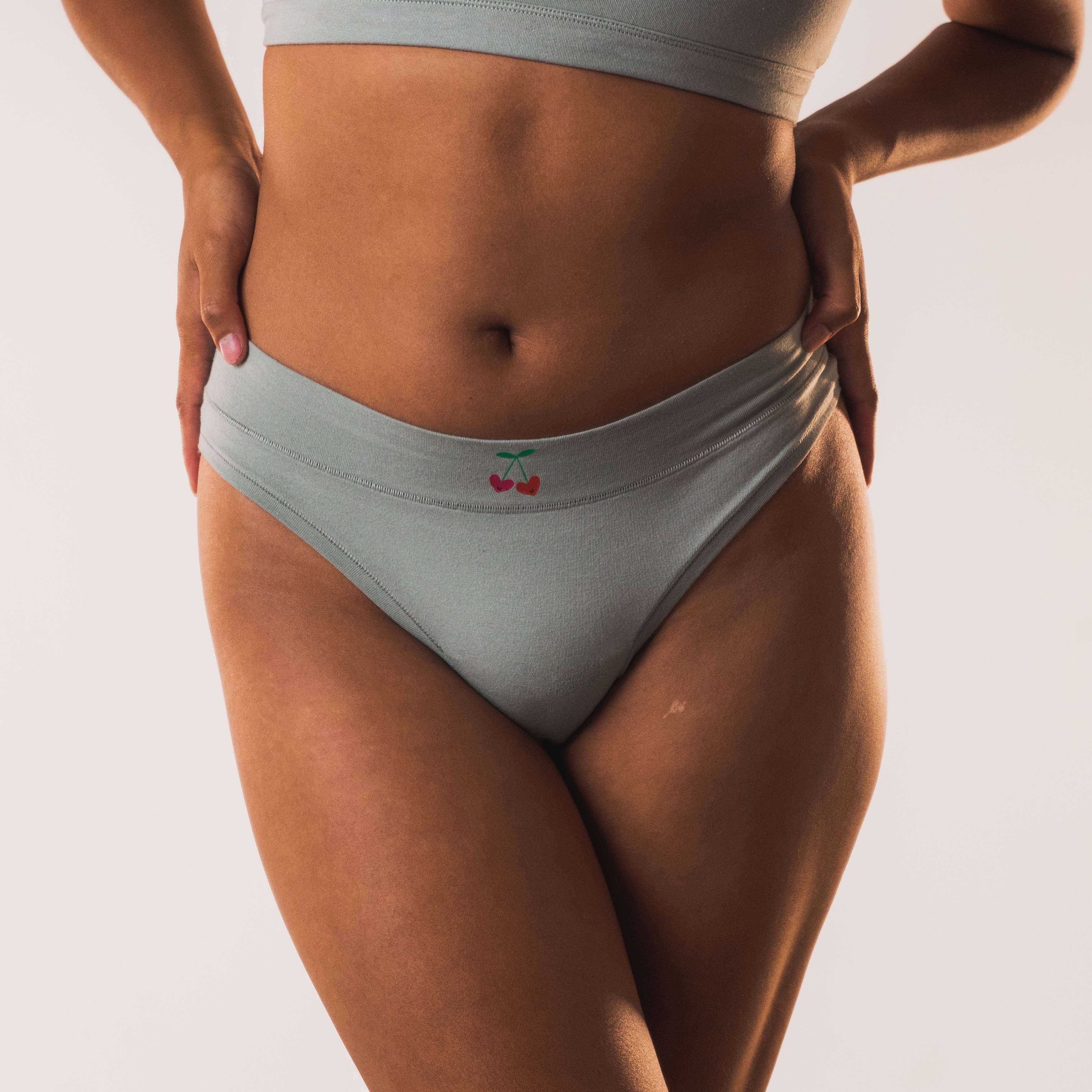 Cotton Stretch Cheeky Brief -