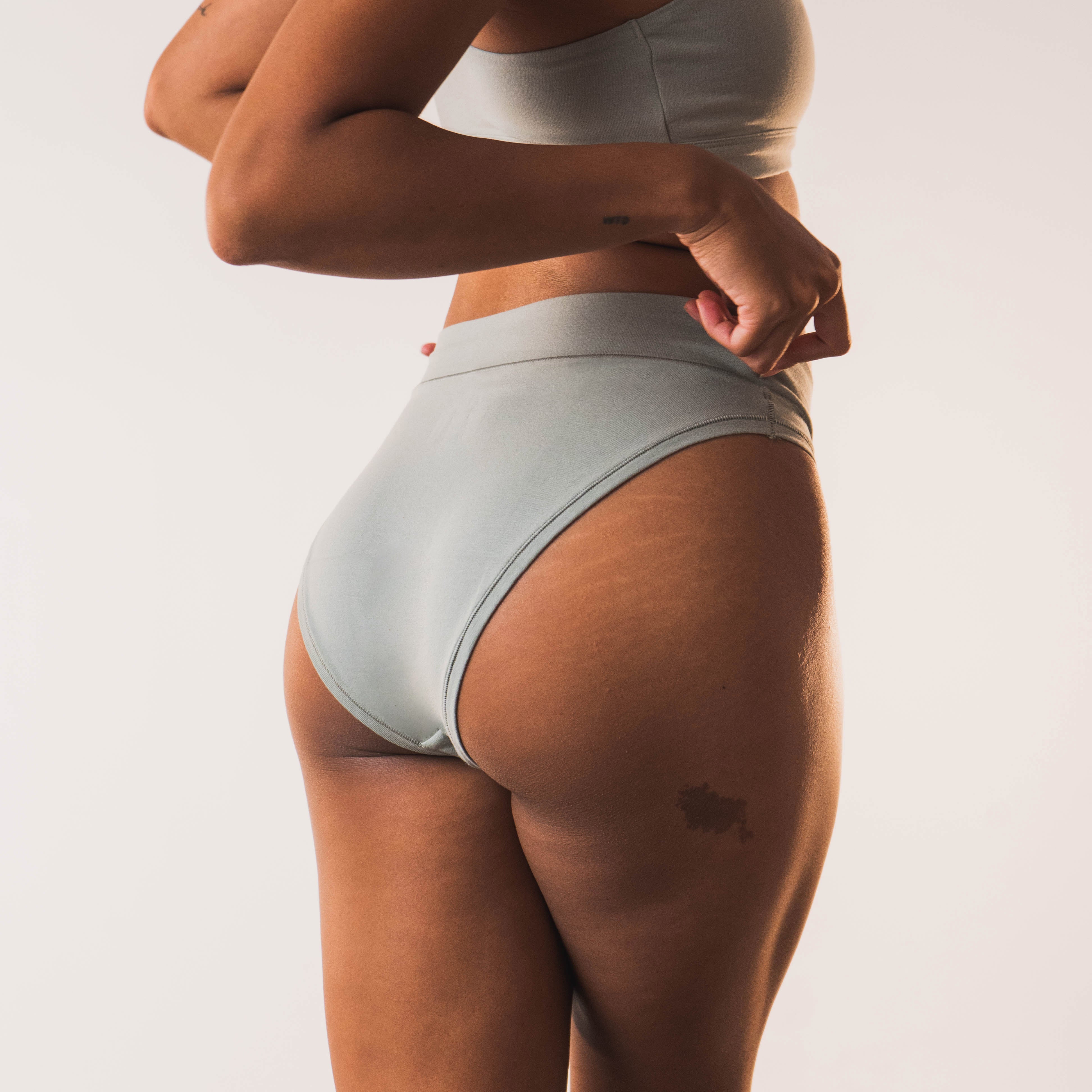 Cotton Stretch Cheeky Brief -