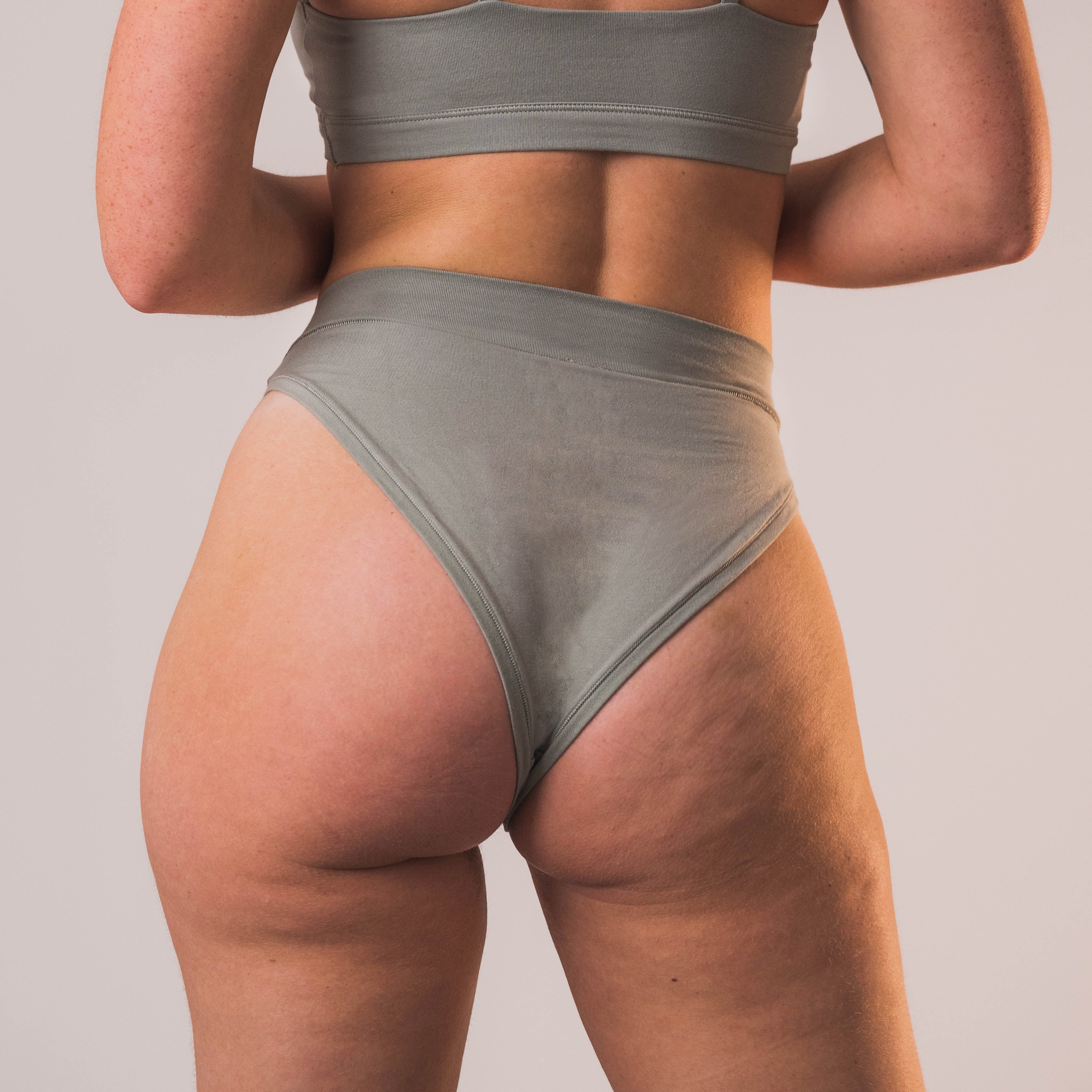 Cotton Stretch Cheeky Brief -
