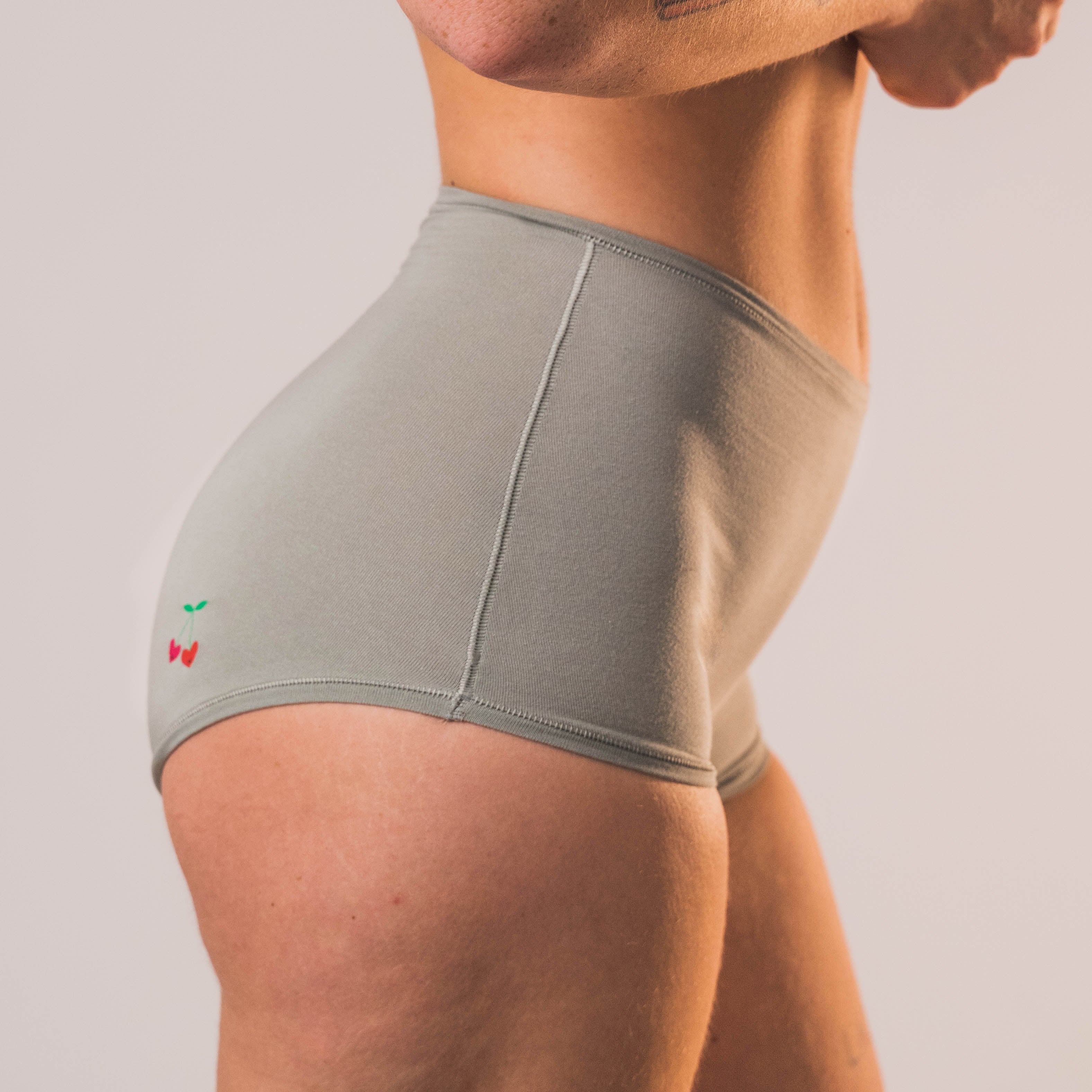 Cotton Stretch Boy Shorts -