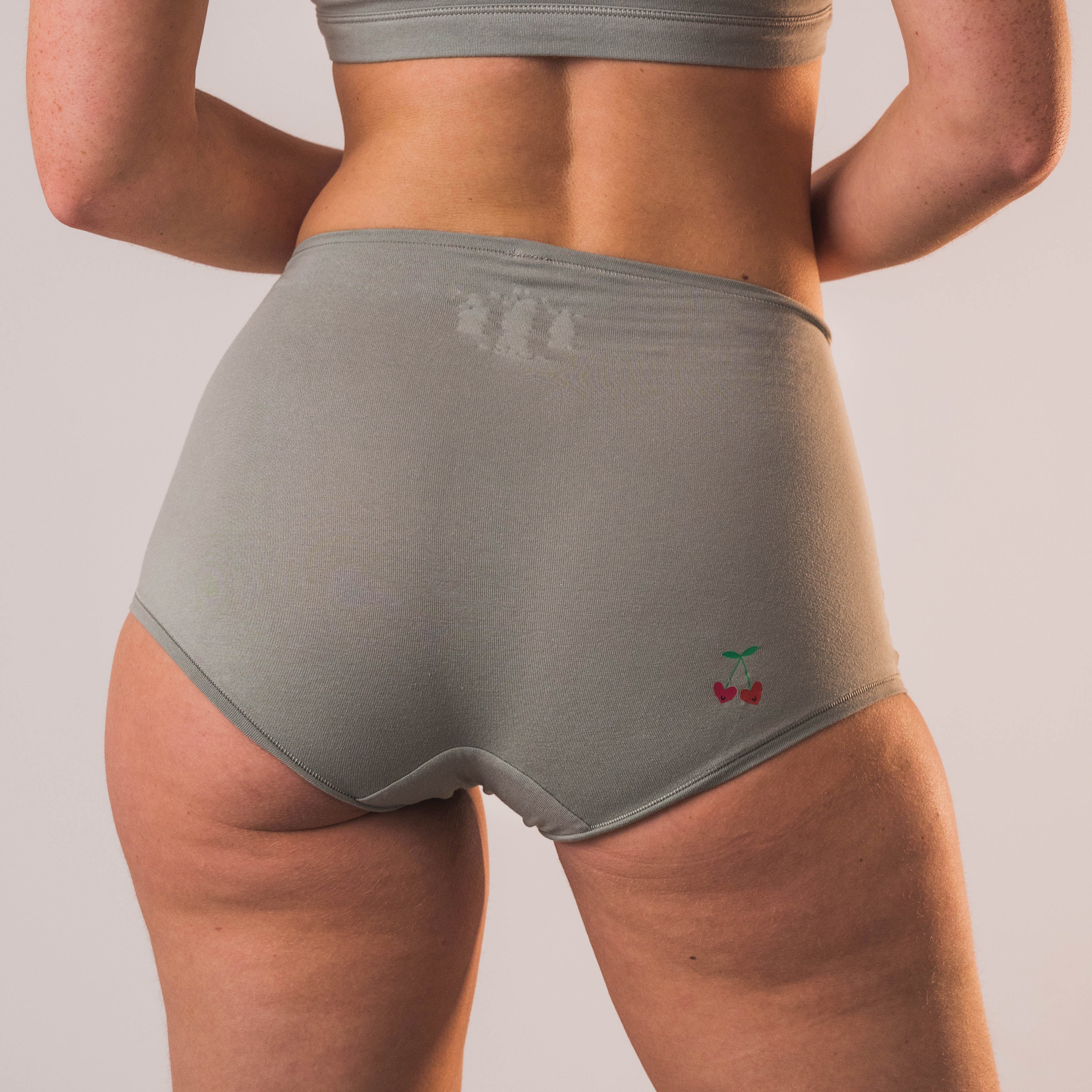 Cotton Stretch Boy Shorts -