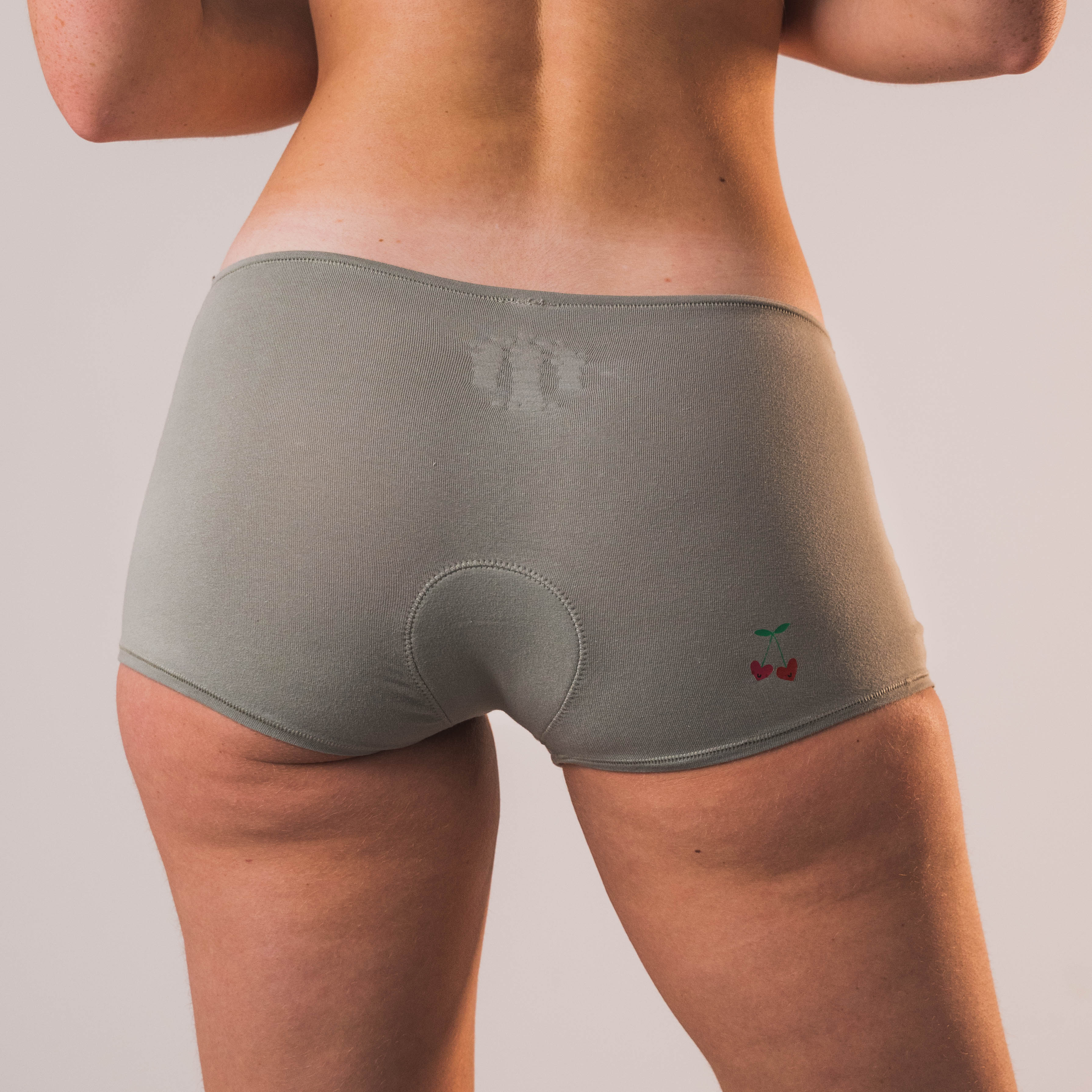 Cotton Stretch Boy Shorts -