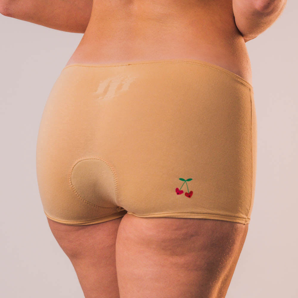 Cotton Stretch Boy Shorts -