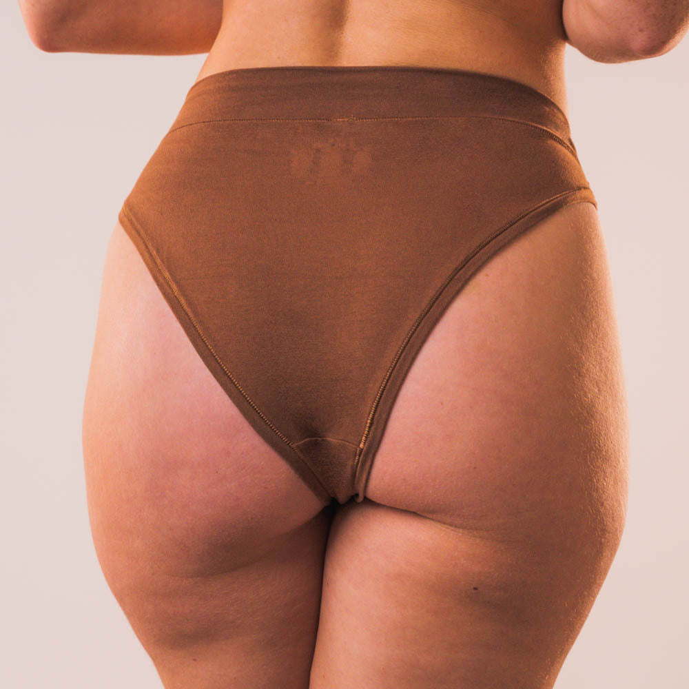 Cotton Stretch Cheeky Brief -
