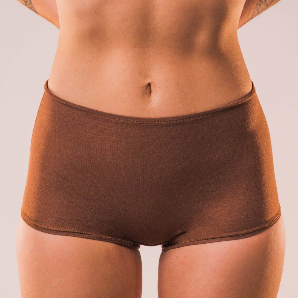 Cotton Stretch Boy Shorts -