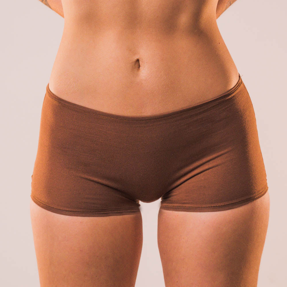 Cotton Stretch Boy Shorts -