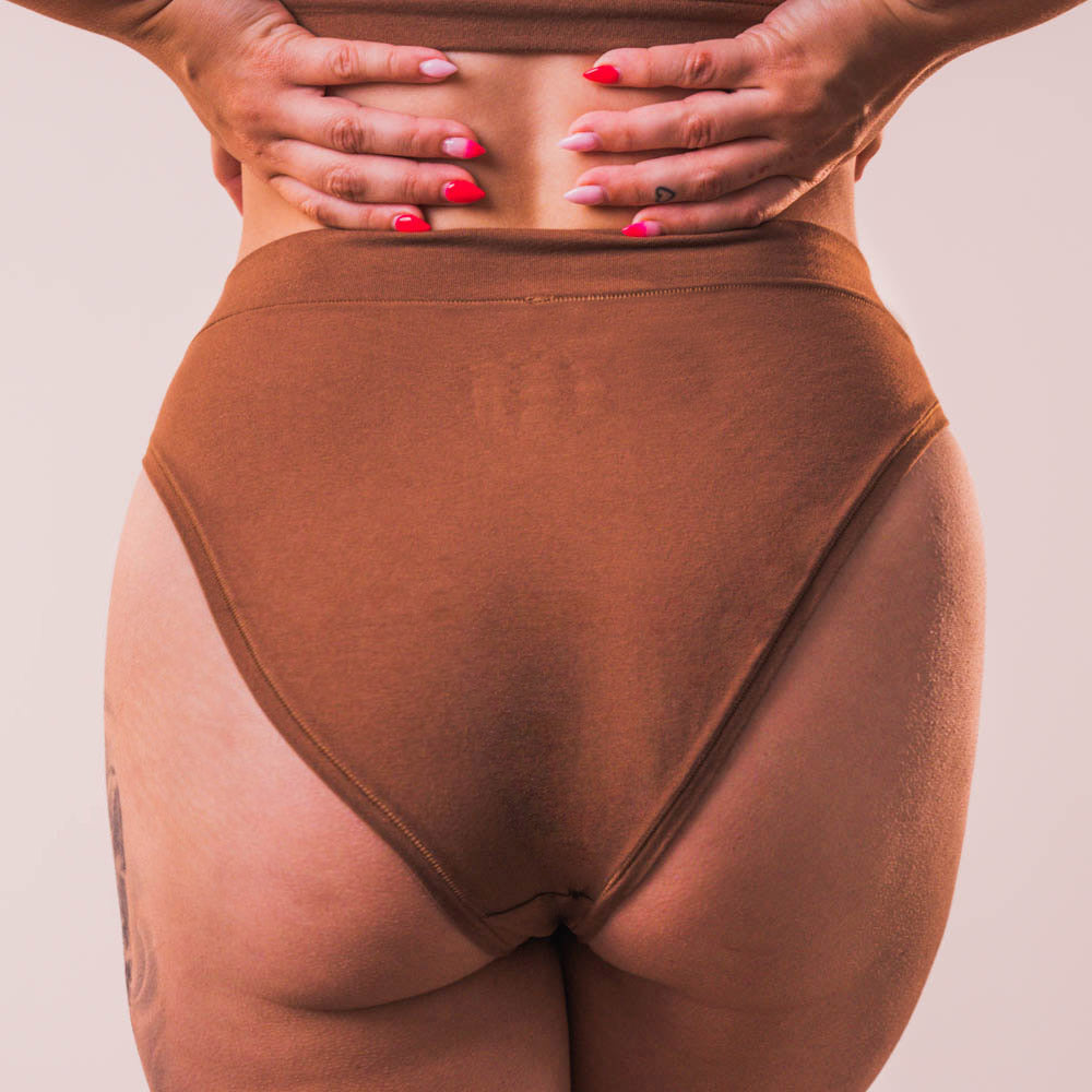 Cotton Stretch Cheeky Brief -