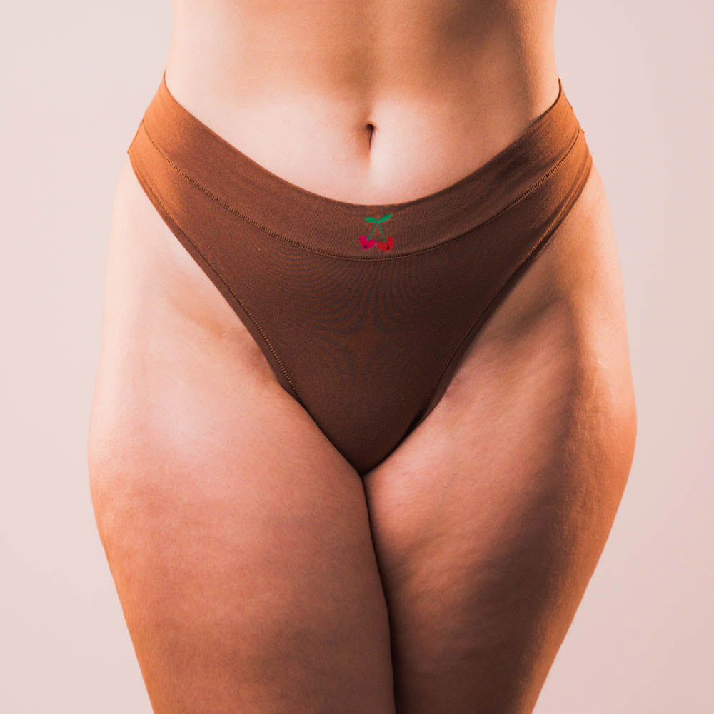 Cotton Stretch Cheeky Brief -