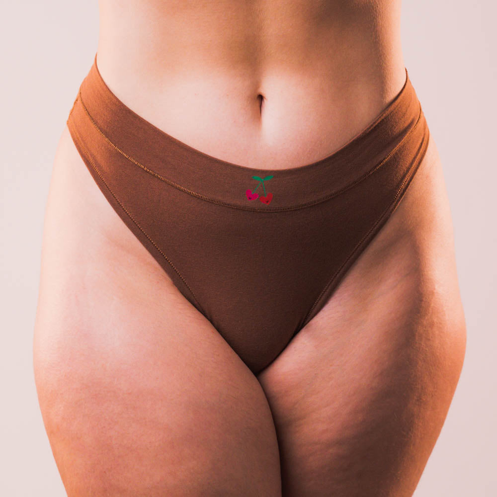 Cotton Stretch Cheeky Brief -