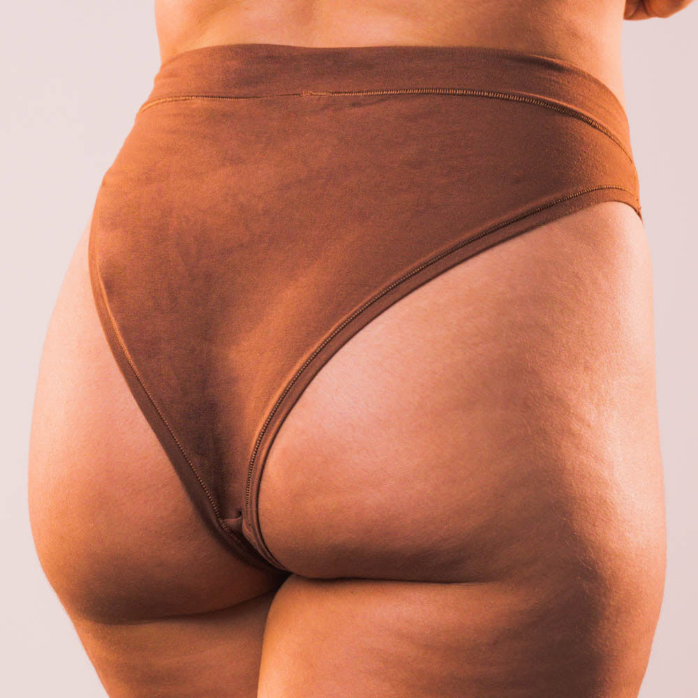 Cotton Stretch Cheeky Brief -