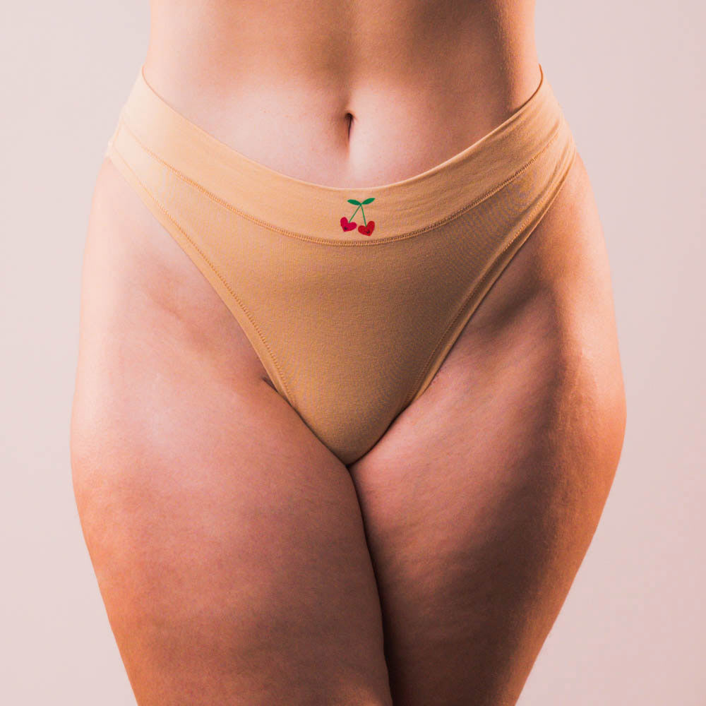 Cotton Stretch Cheeky Brief -