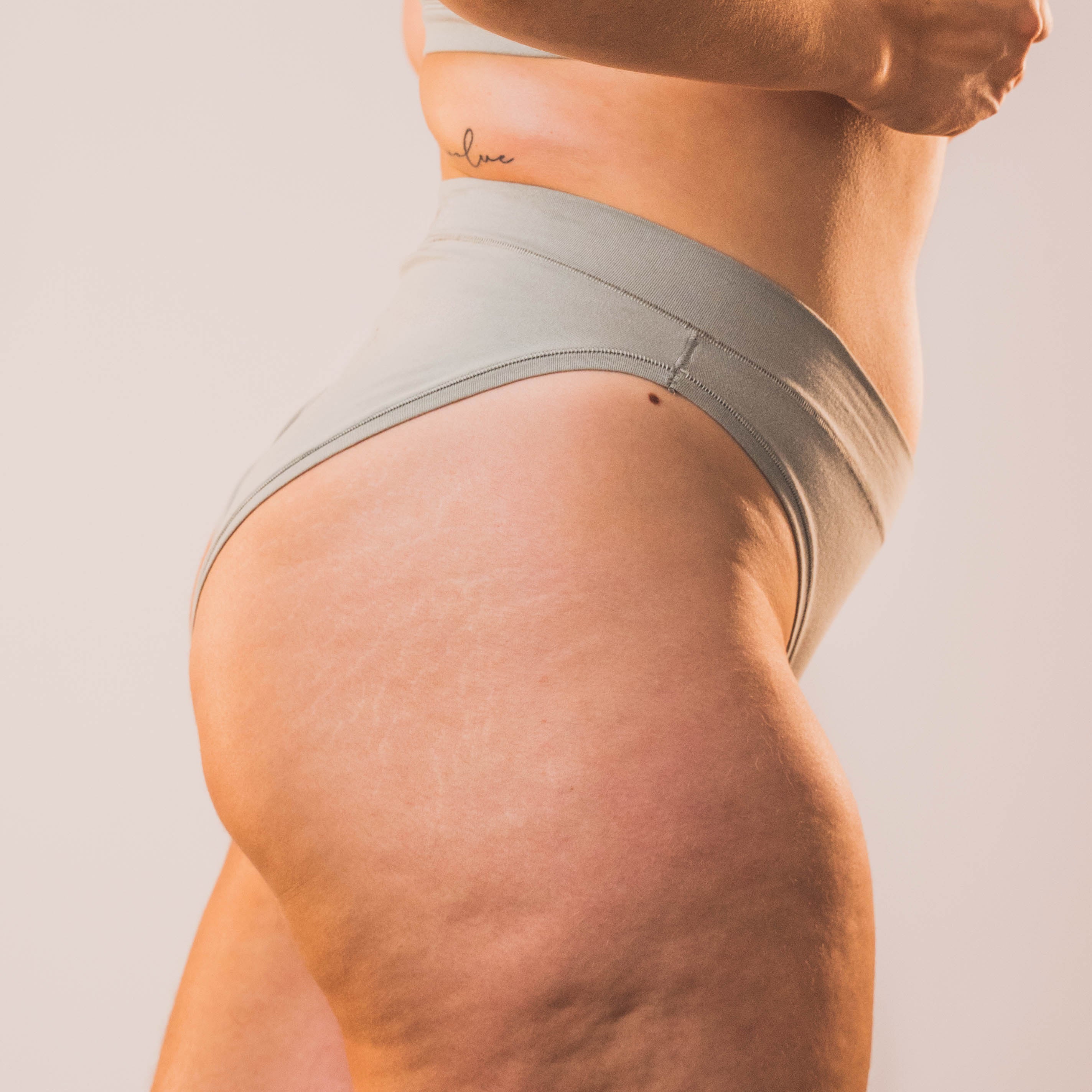 Cotton Stretch Cheeky Brief -