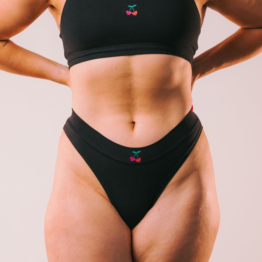 Cotton Stretch Cheeky Brief -