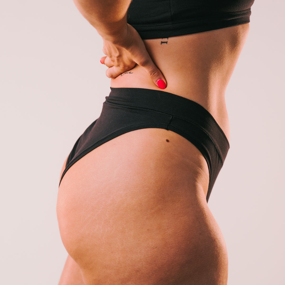 Cotton Stretch Cheeky Brief -