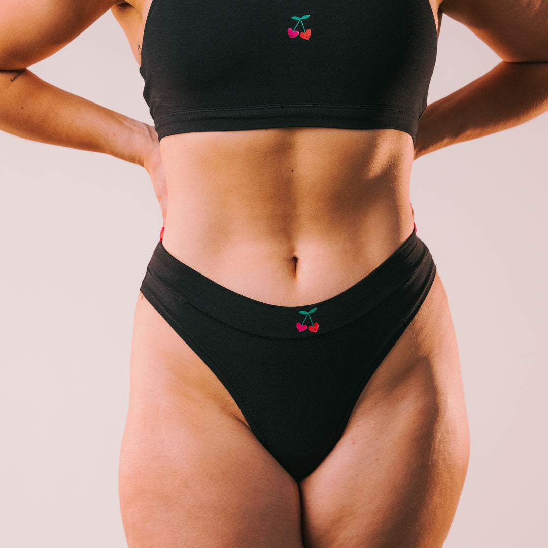 Cotton Stretch Cheeky Brief -