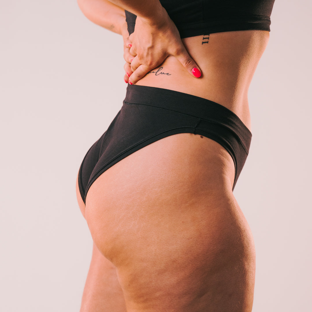 Cotton Stretch Cheeky Brief -
