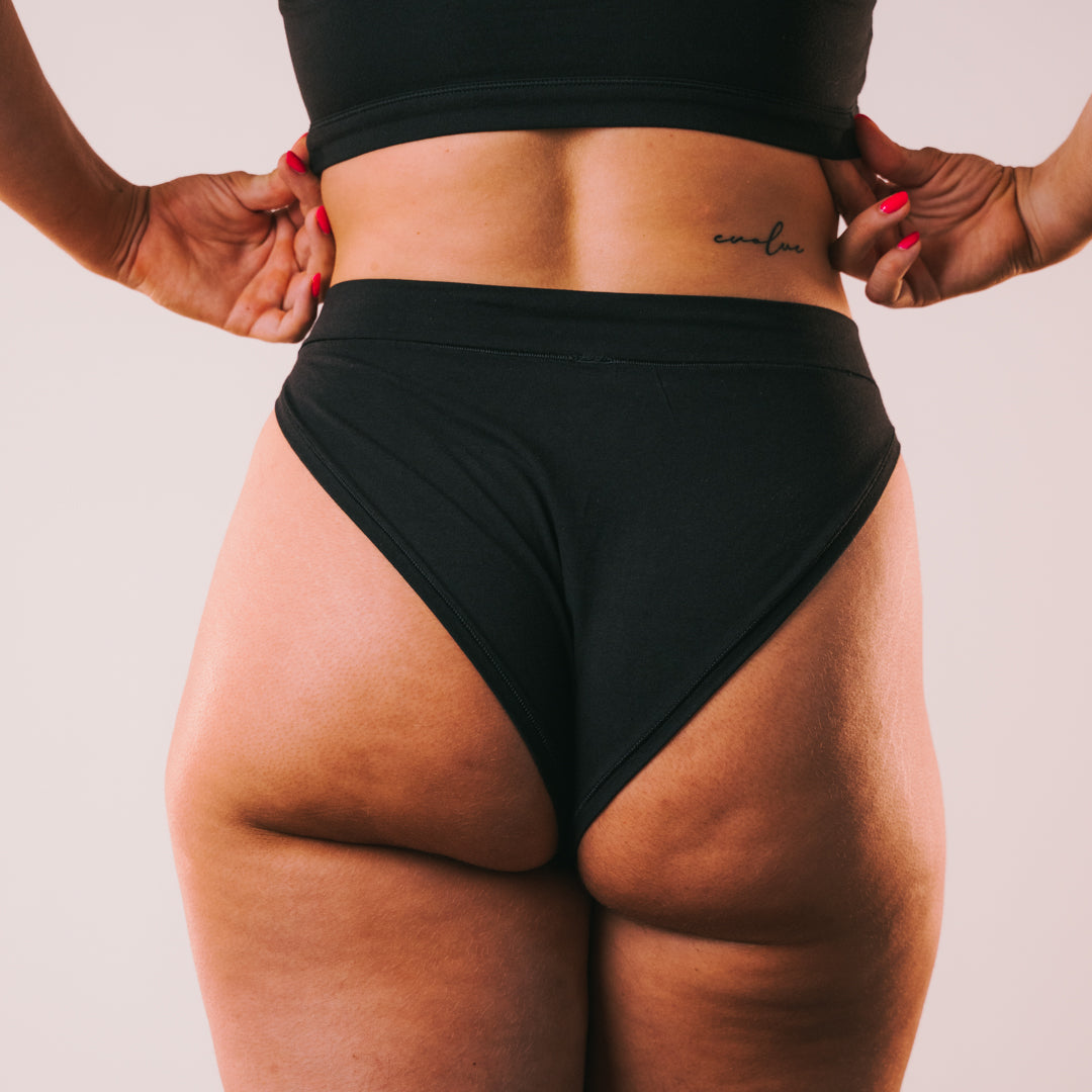 Cotton Stretch Cheeky Brief -