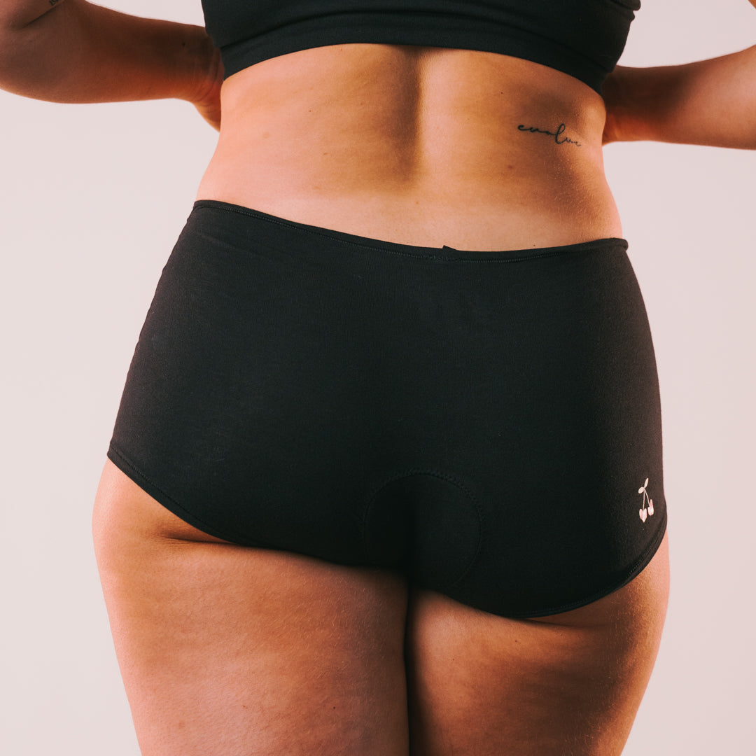Cotton Stretch Boy Shorts -