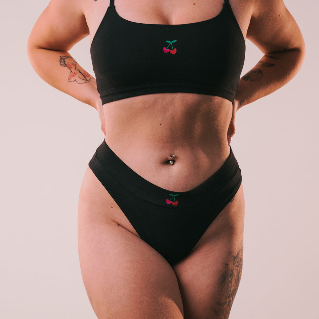Cotton Stretch Cheeky Brief -