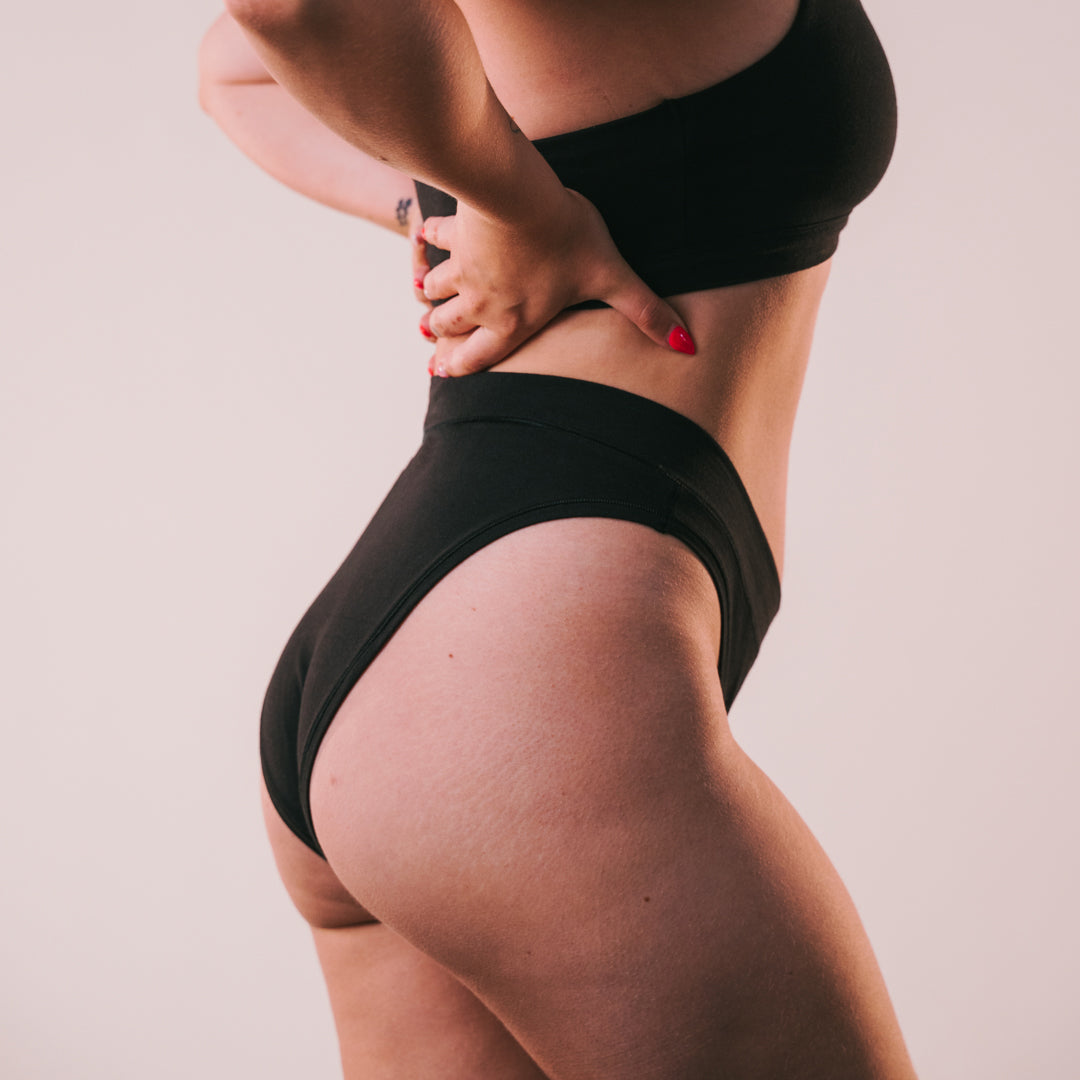 Cotton Stretch Cheeky Brief -