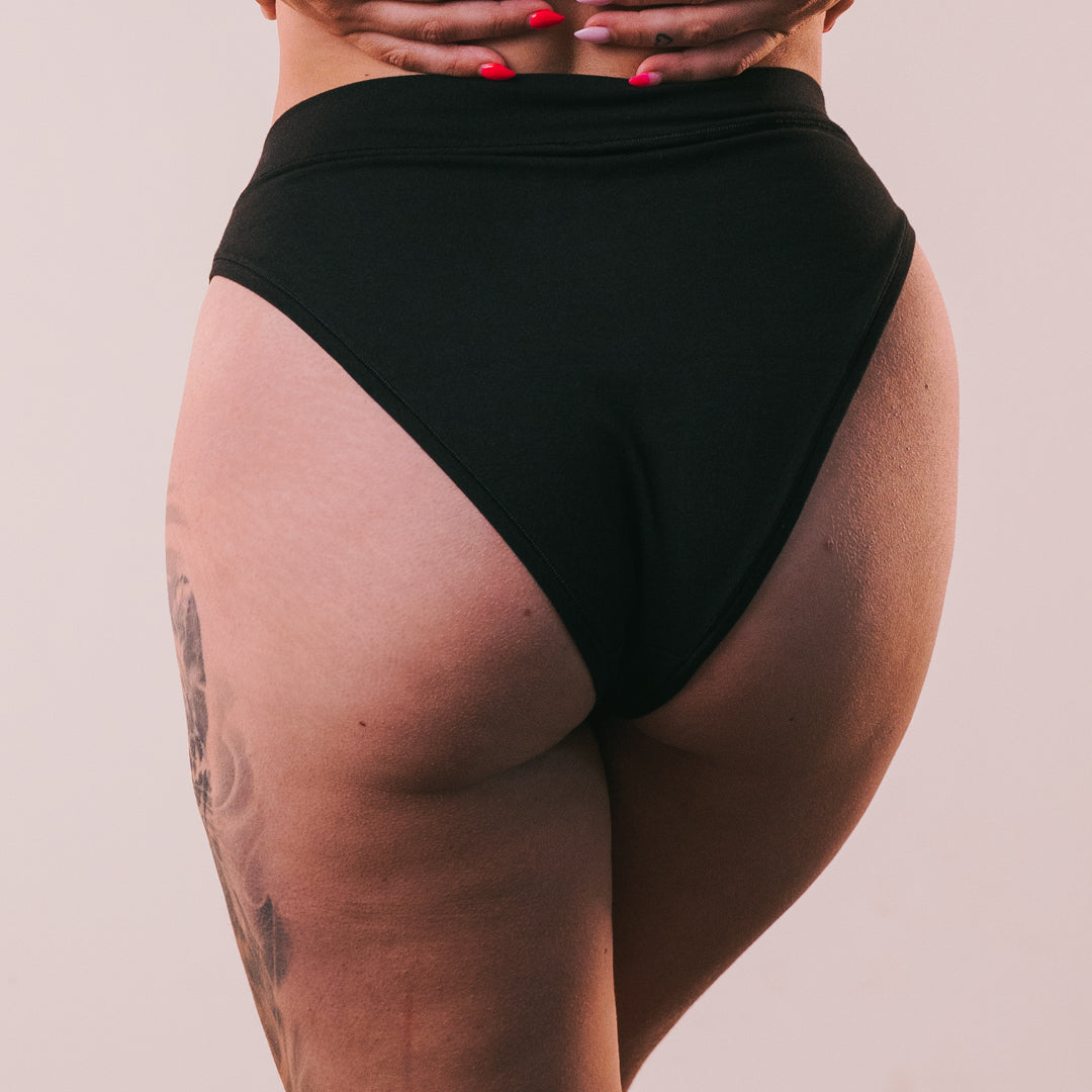 Cotton Stretch Cheeky Brief -