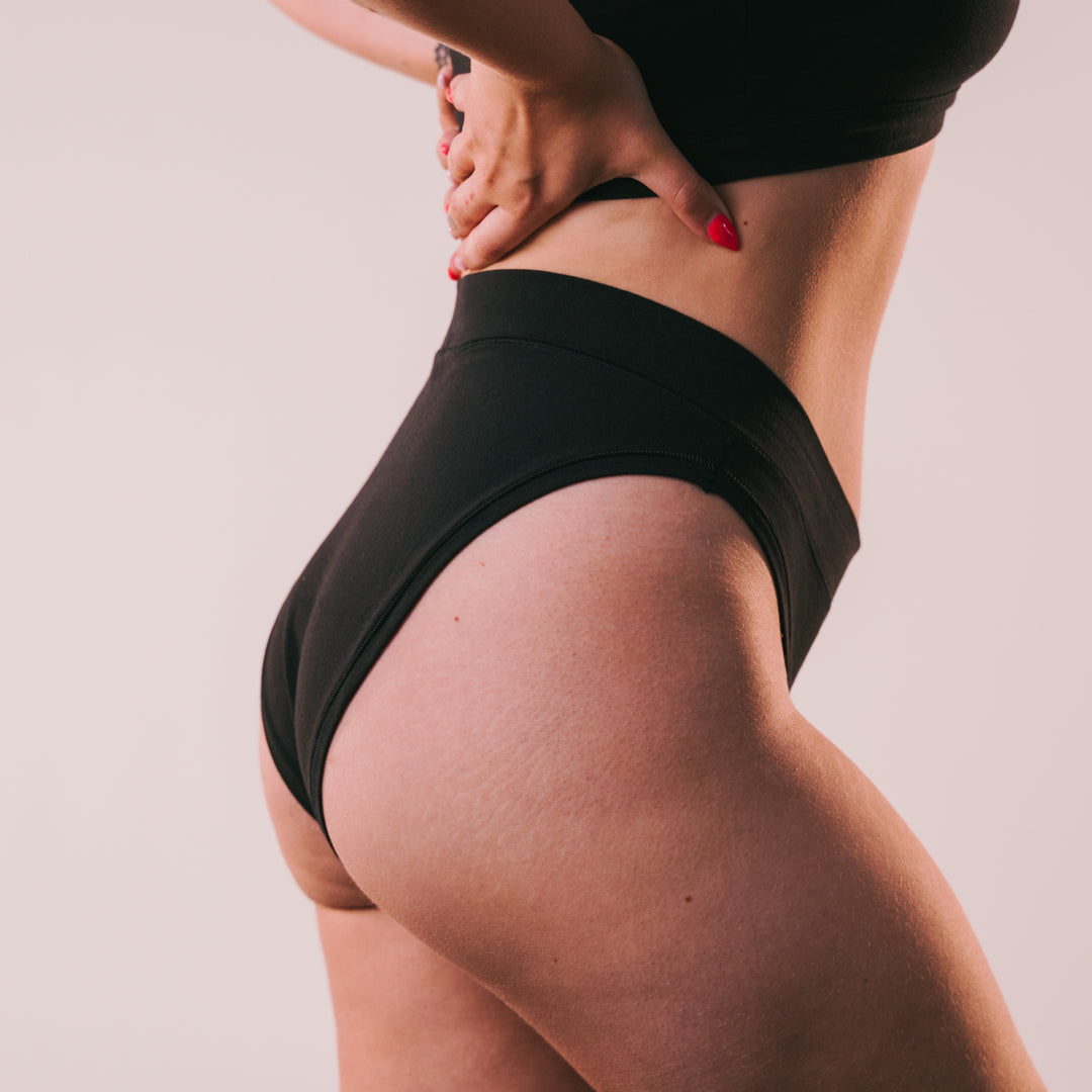 Cotton Stretch Cheeky Brief -