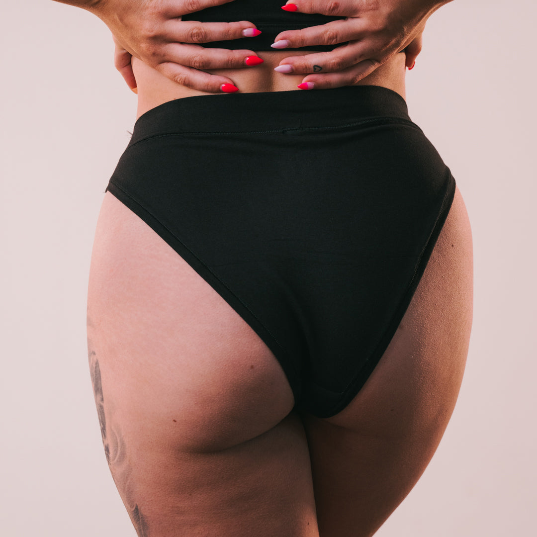 Cotton Stretch Cheeky Brief -