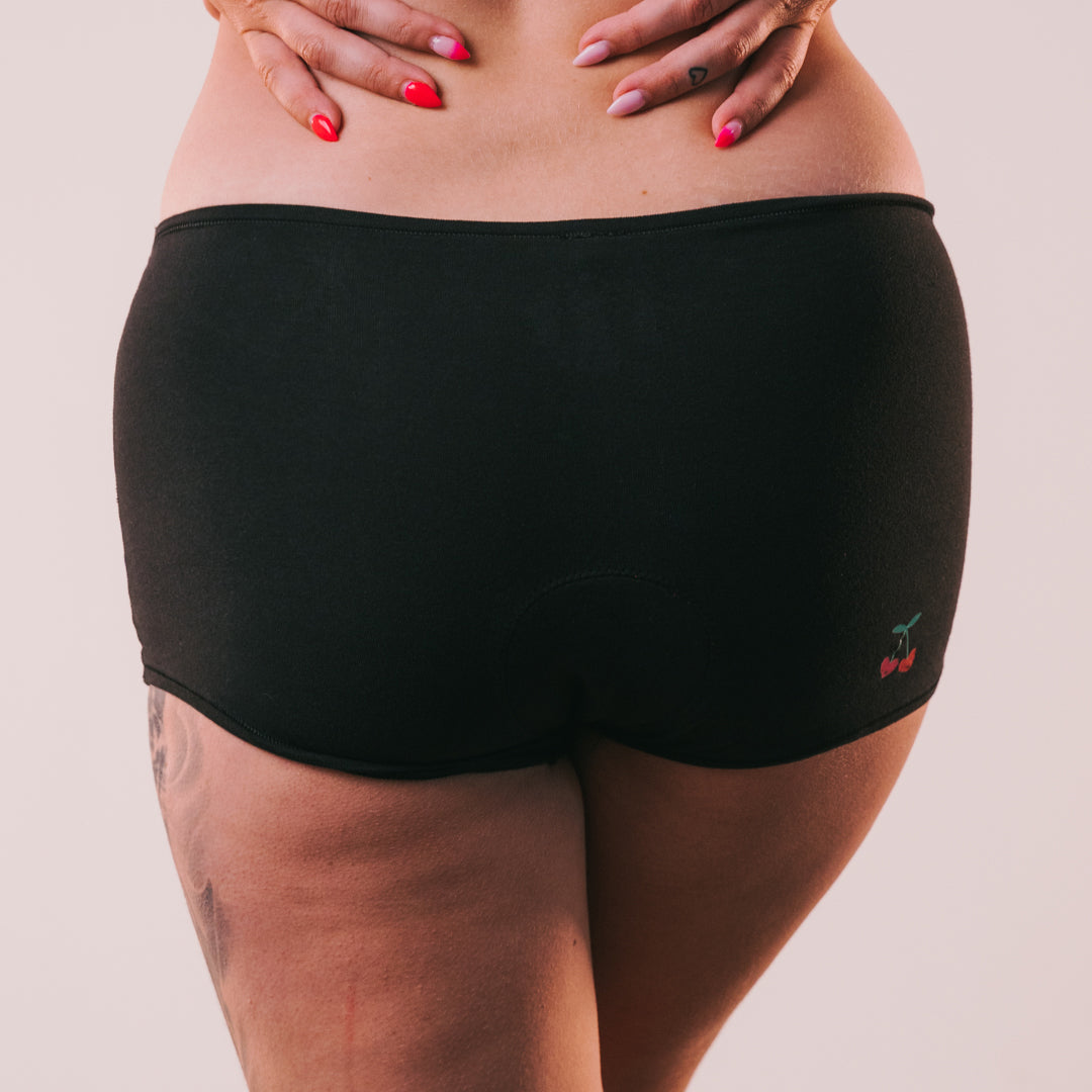 Cotton Stretch Boy Shorts -