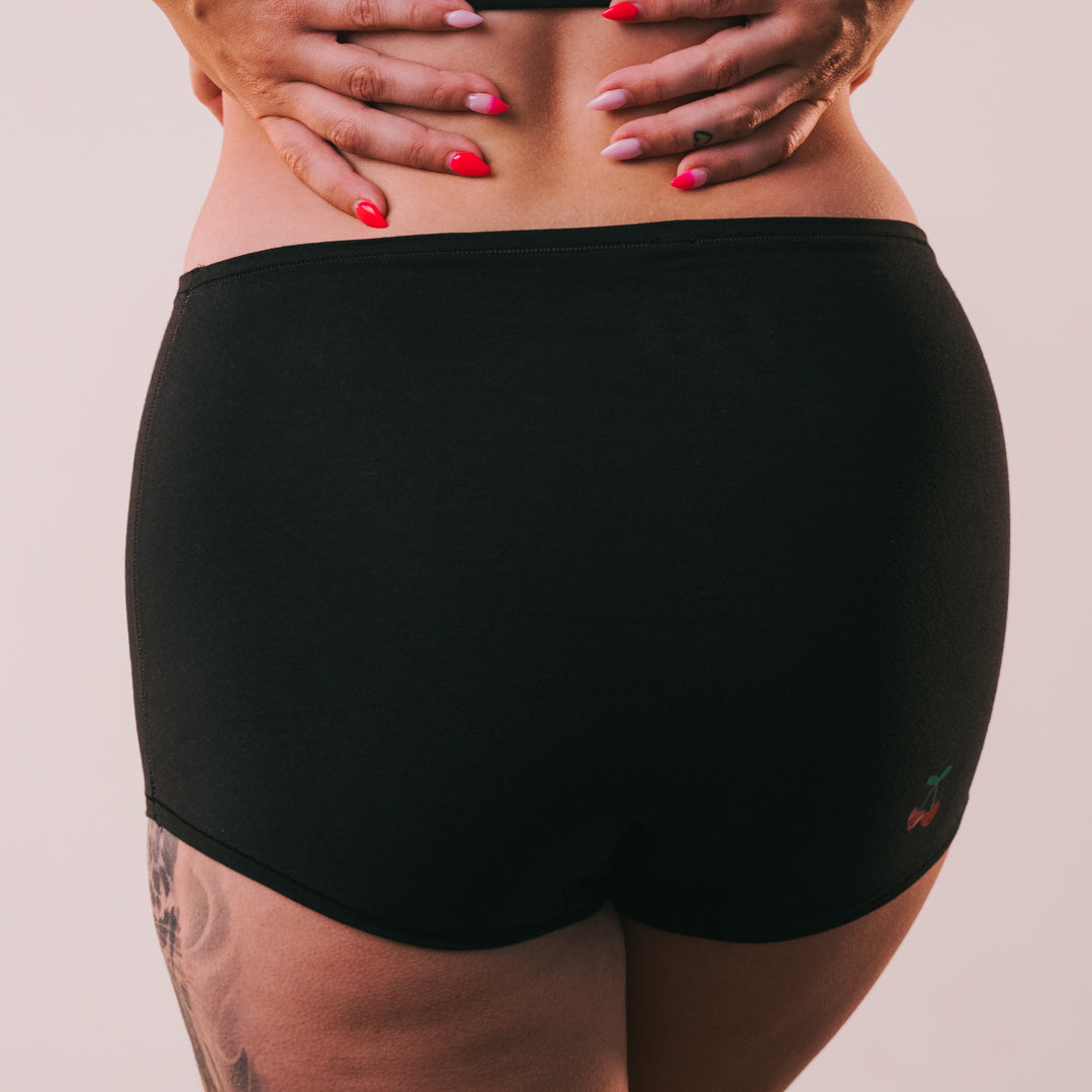 Cotton Stretch Boy Shorts -