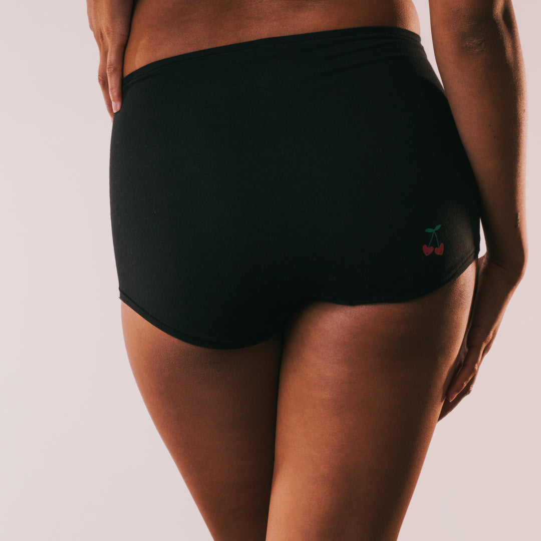 Cotton Stretch Boy Shorts -