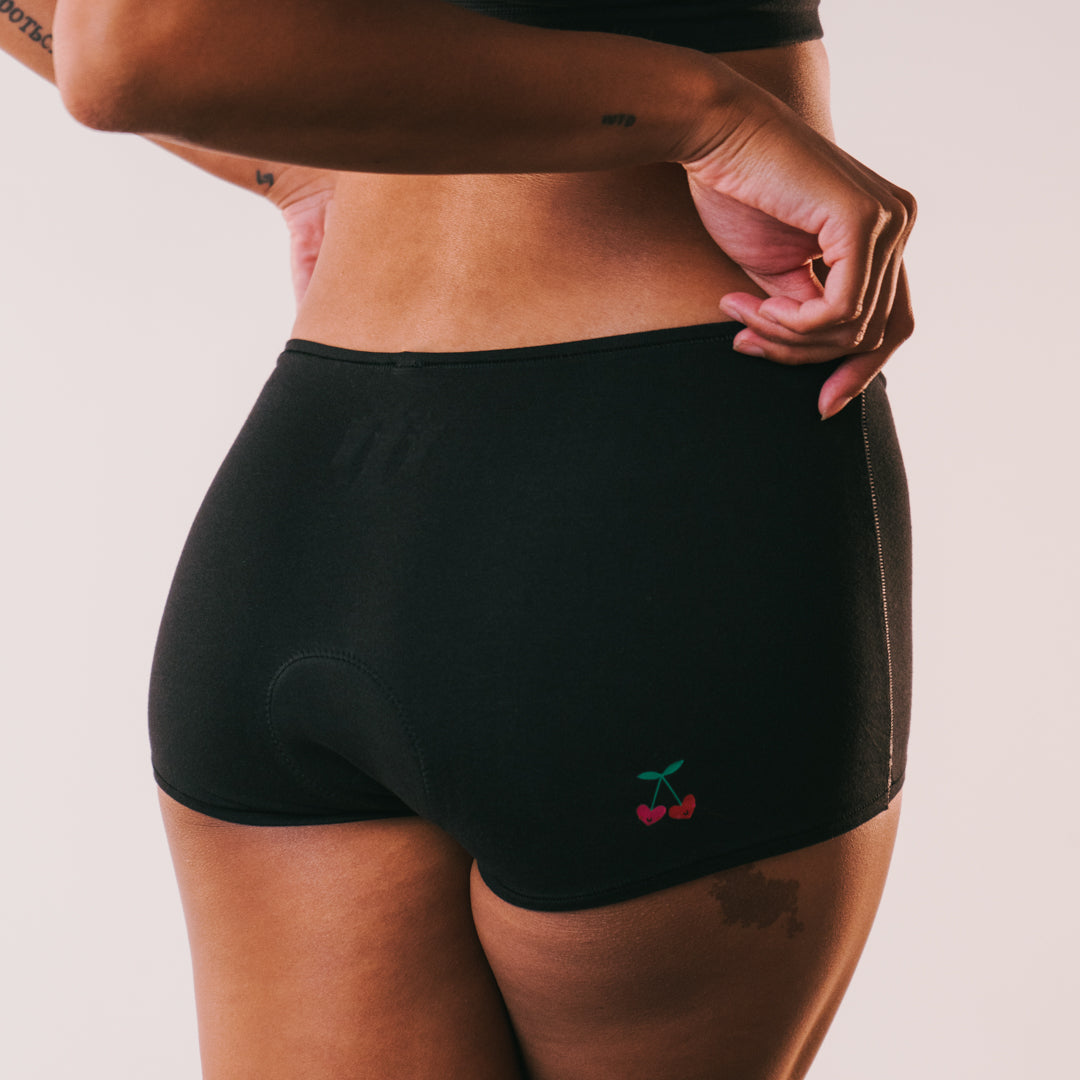 Cotton Stretch Boy Shorts -