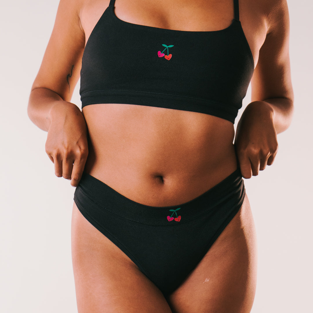 Cotton Stretch Cheeky Brief -