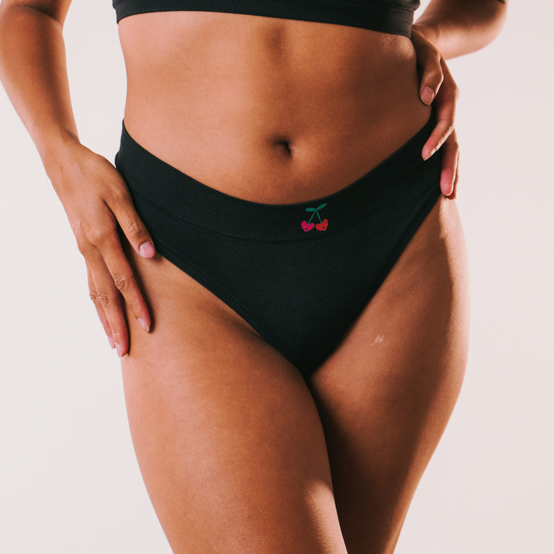 Cotton Stretch Cheeky Brief -