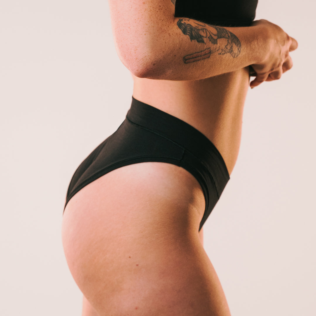 Cotton Stretch Cheeky Brief -