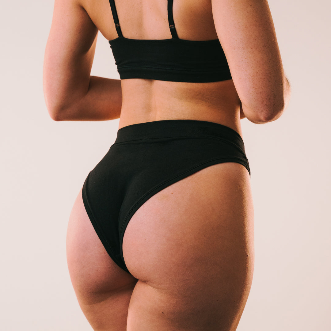 Cotton Stretch Cheeky Brief -