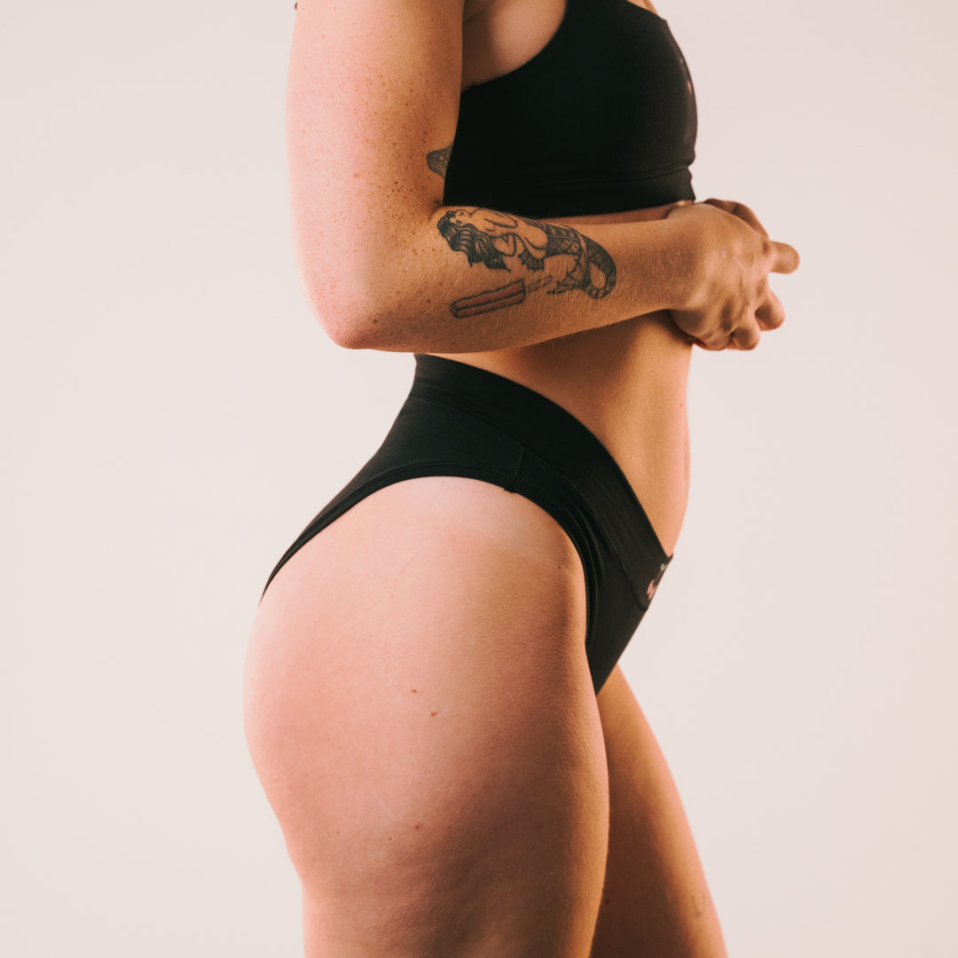 Cotton Stretch Cheeky Brief -