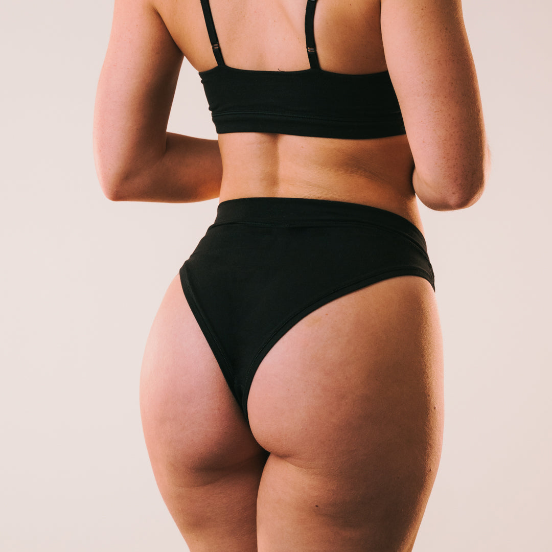 Cotton Stretch Cheeky Brief -