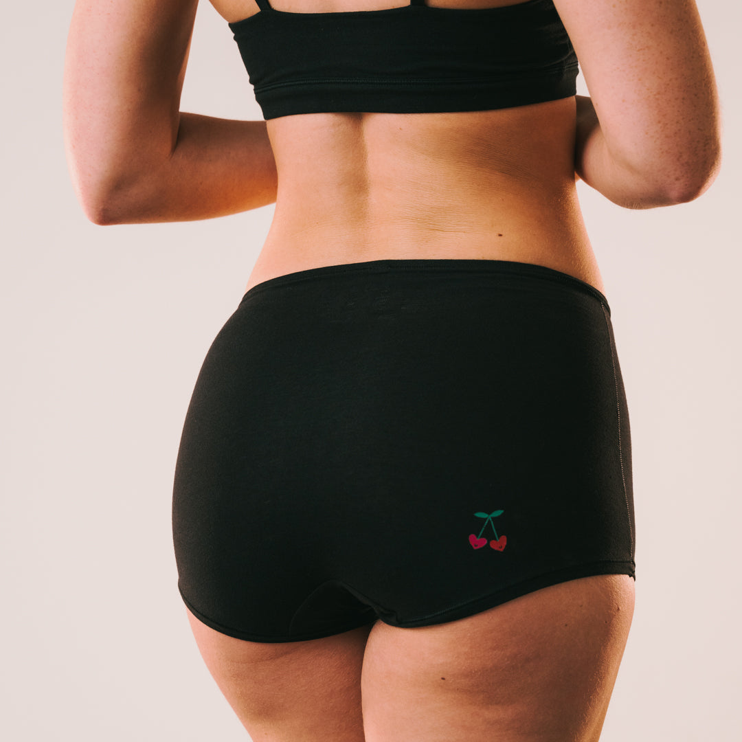 Cotton Stretch Boy Shorts -