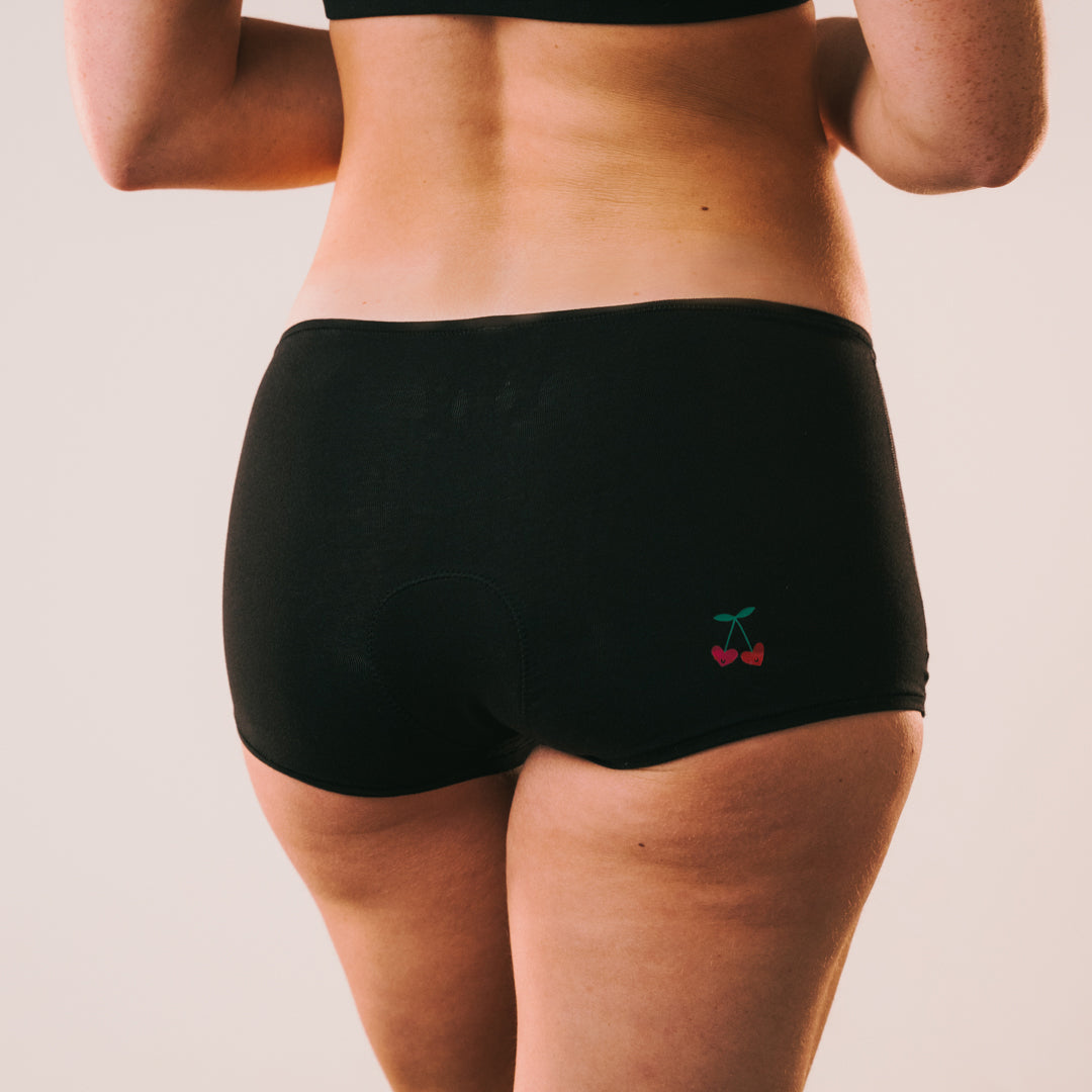 Cotton Stretch Boy Shorts -