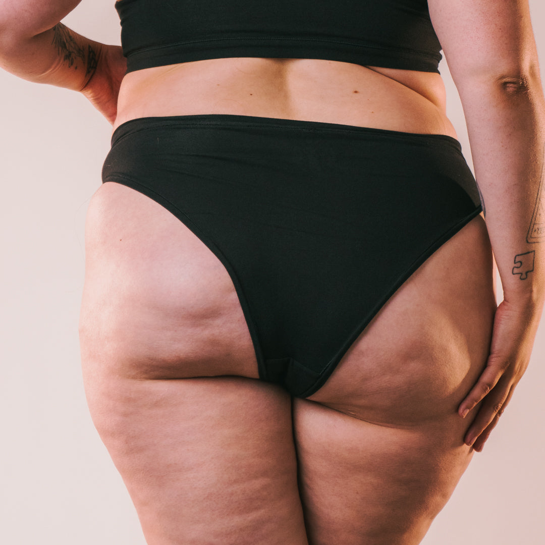 Cotton Stretch Cheeky Brief -