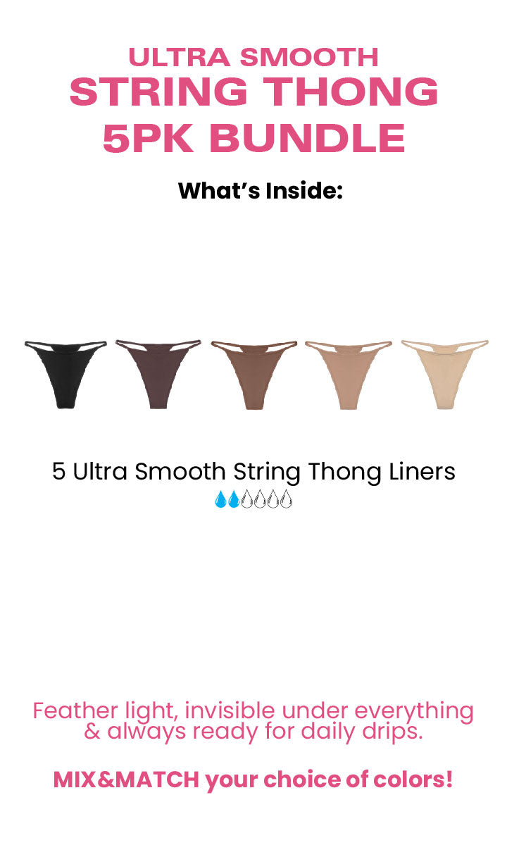 String Thong Liner 5-Pack