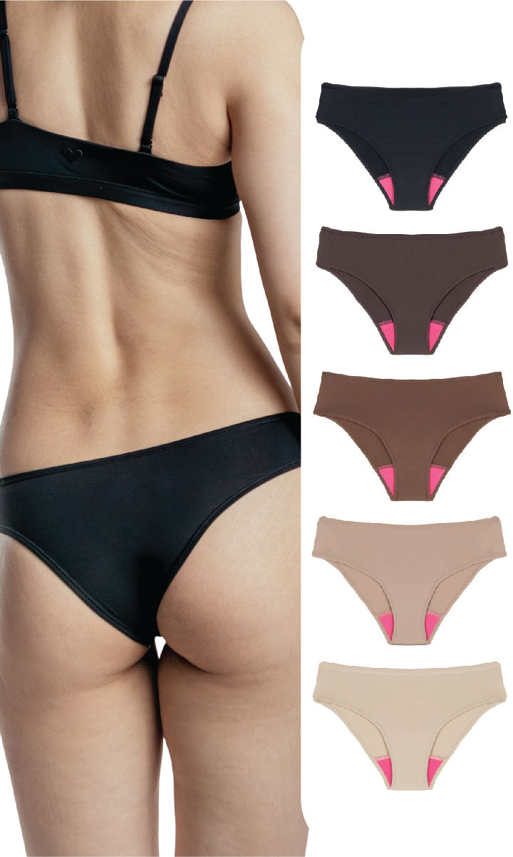 Cheeky Brief Liner 5-Pack