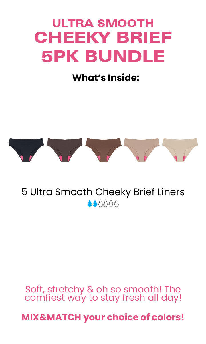 Cheeky Brief Liner 5-Pack